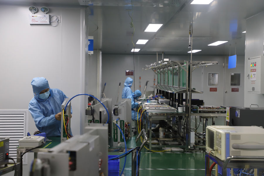 GZ Photonics Technology Co. , Ltd γραμμή παραγωγής του κατασκευαστή